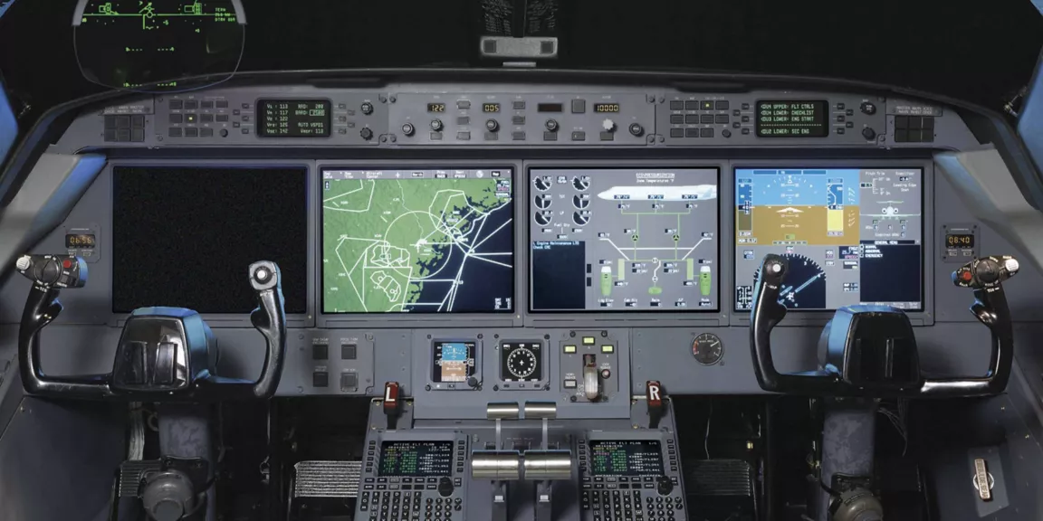 DU 1310 Cockpit Display